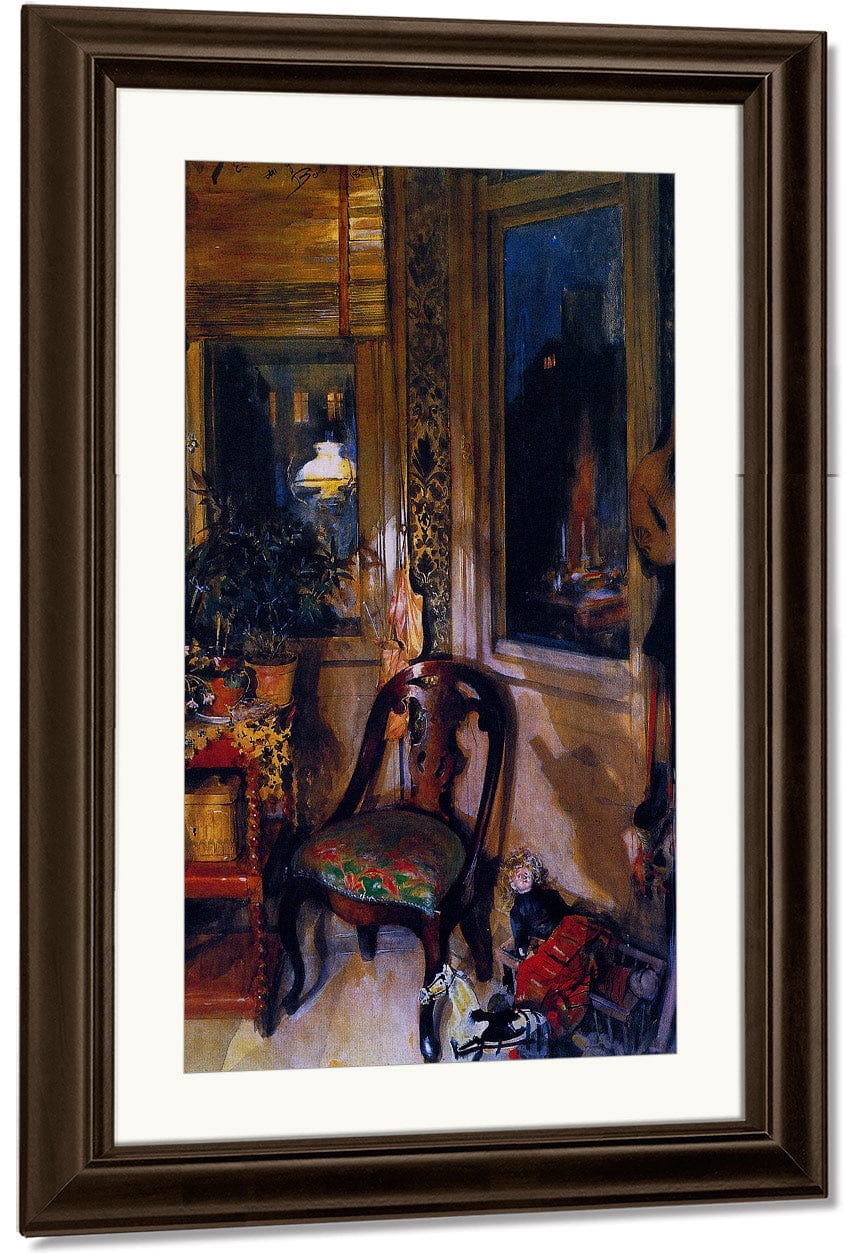 The Toys Corner By Carl Larsson Fine Art Print