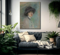 The Traveler By Alice Pike Barney Fine Art Print