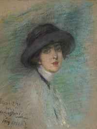 The Traveler By Alice Pike Barney Fine Art Print