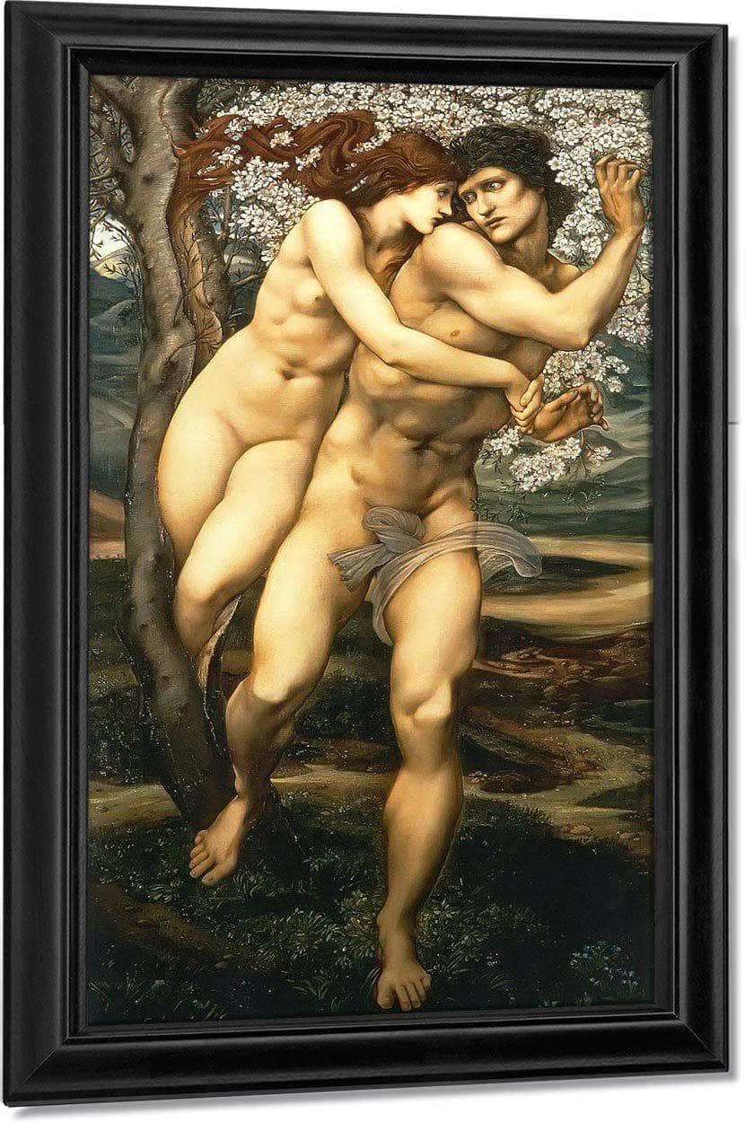 The Tree Of Forgiveness By Edward Coley Burne Jones Fine Art Print