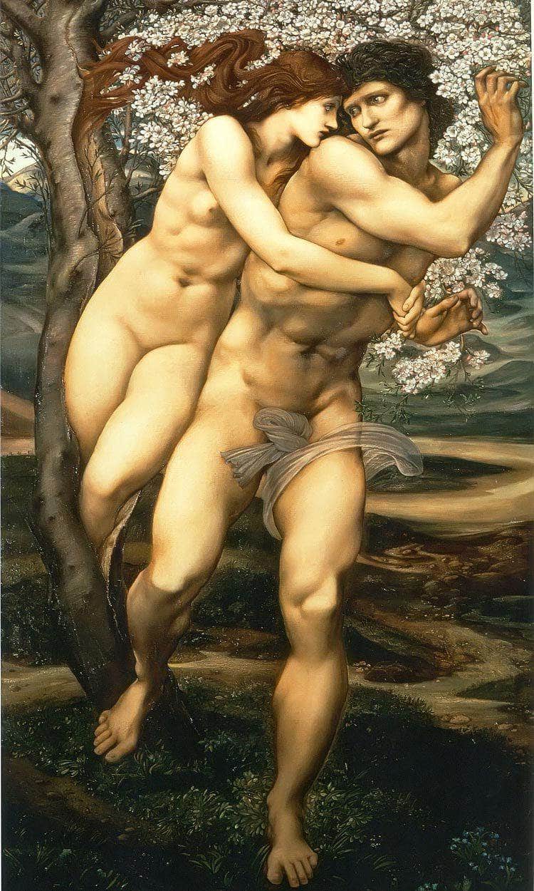 The Tree Of Forgiveness By Edward Coley Burne Jones Fine Art Print