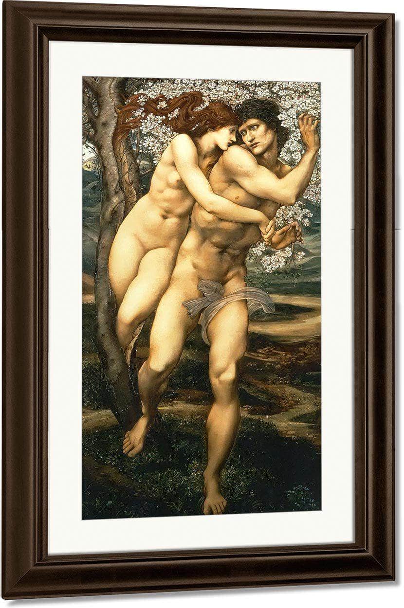 The Tree Of Forgiveness By Edward Coley Burne Jones Fine Art Print