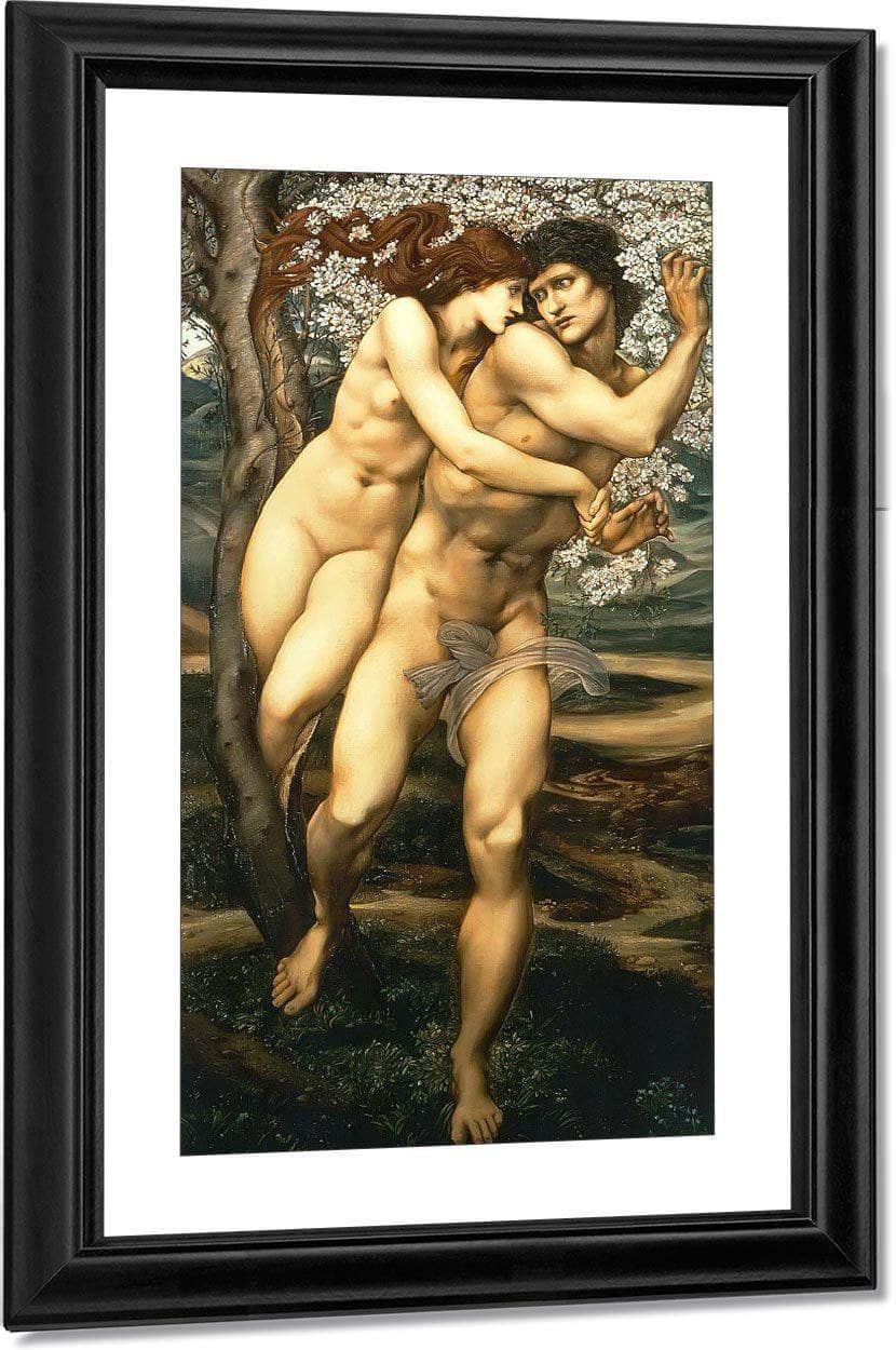 The Tree Of Forgiveness By Edward Coley Burne Jones Fine Art Print