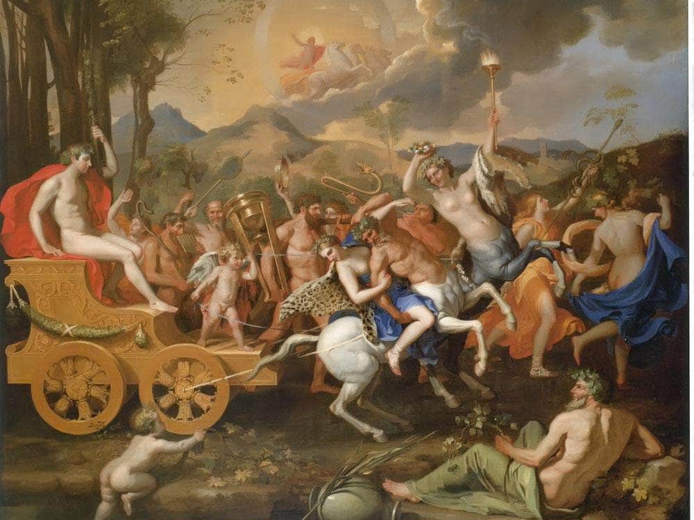 The Triumph Of Bacchus By Nicholas Poussin Fine Art Print