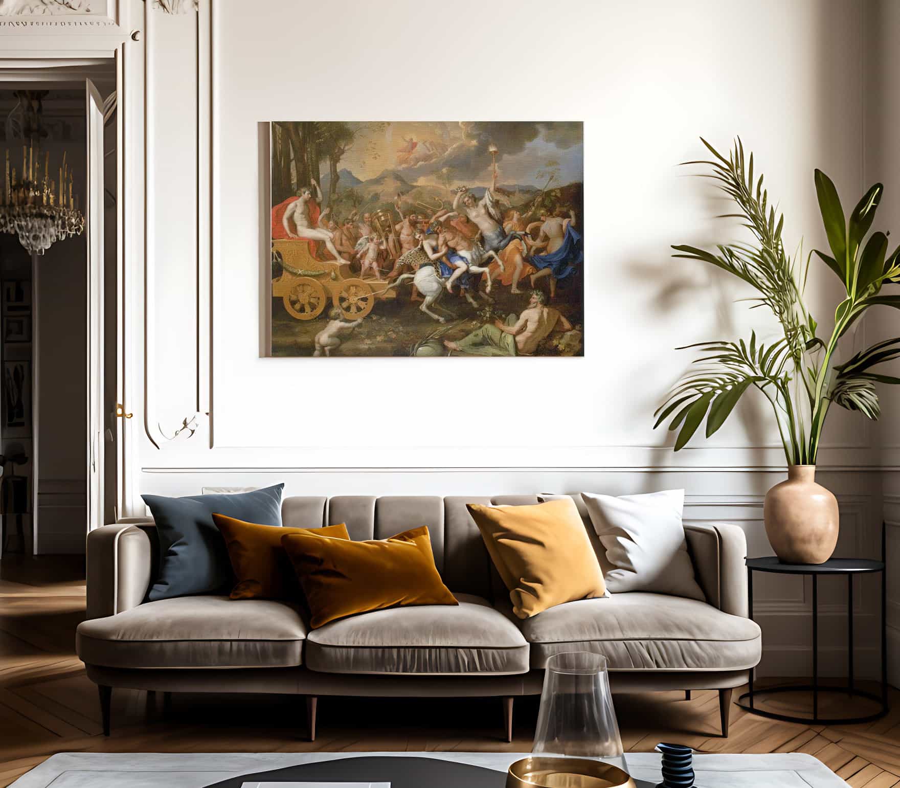 The Triumph Of Bacchus By Nicholas Poussin Fine Art Print