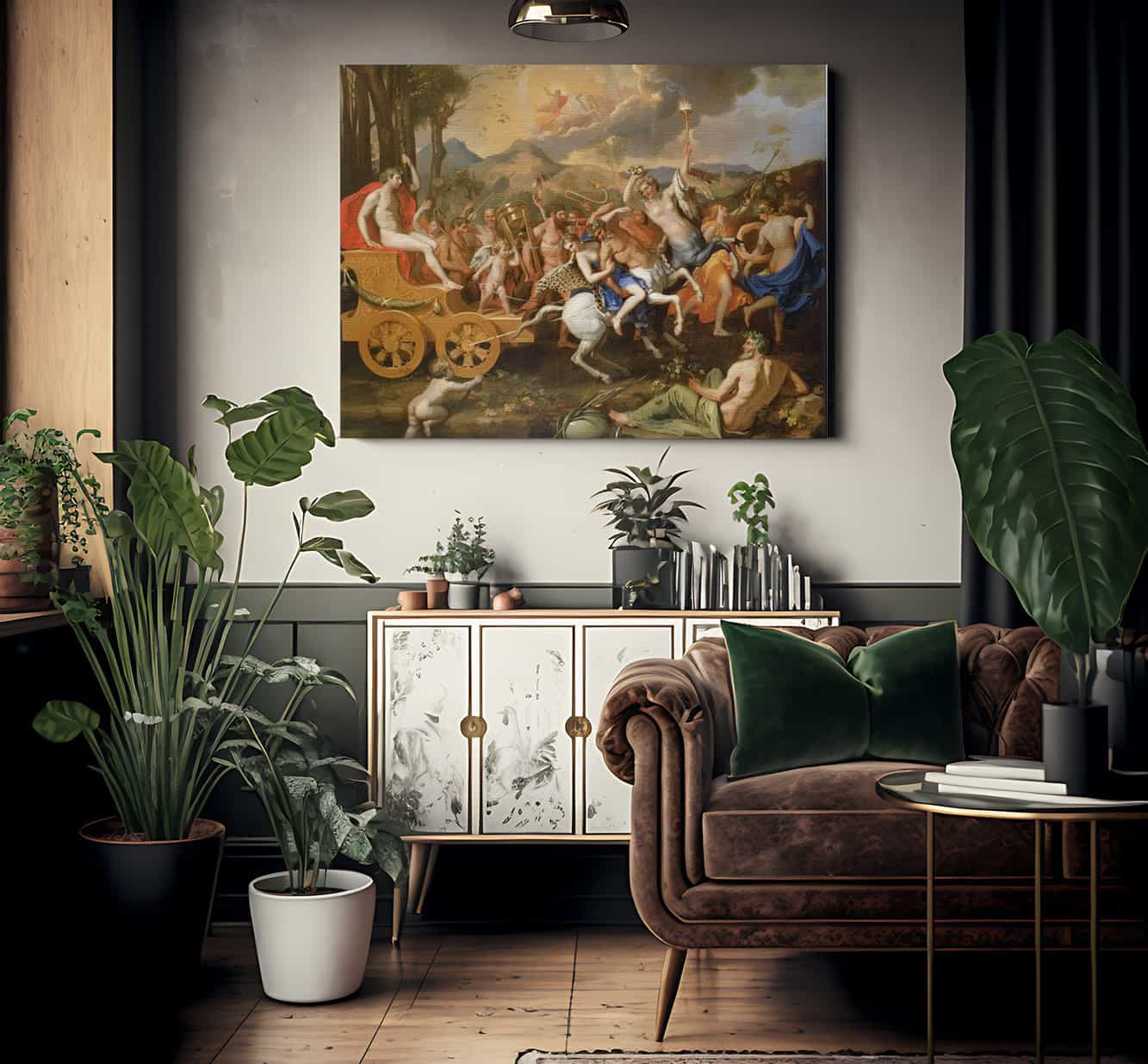 The Triumph Of Bacchus By Nicholas Poussin Fine Art Print