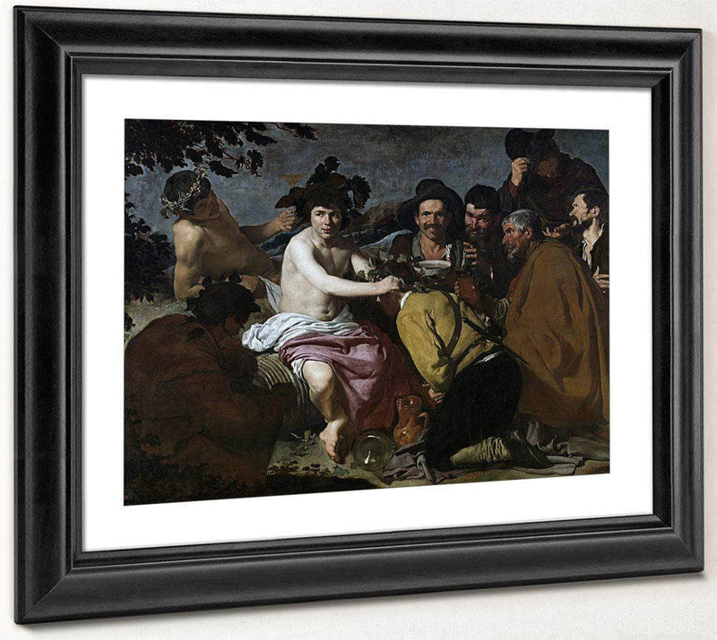 The Triumph Of Bacchus (Los Borrachos The Topers) By Diego Velazquez Fine Art Print