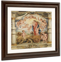The Triumph Of Charity By Peter Paul Rubens Fine Art Print