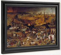 The Triumph Of Death 1562 117X162Cm Museo Del Prado By The Elder Fine Art Print