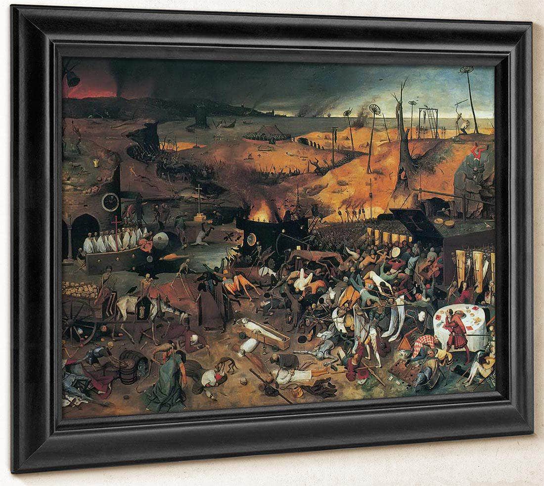 The Triumph Of Death 3 C By Pieter Bruegel Fine Art Print