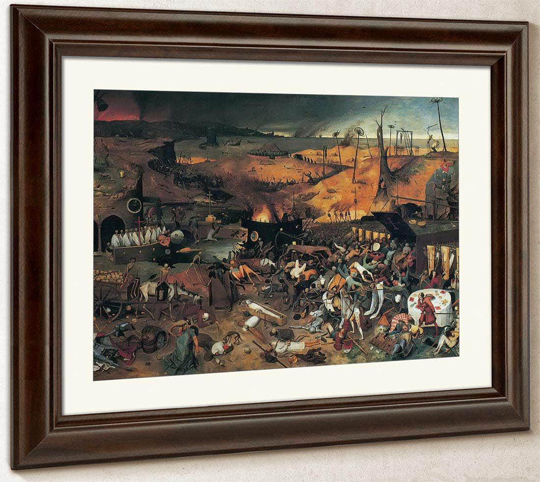 The Triumph Of Death 3 C By Pieter Bruegel Fine Art Print