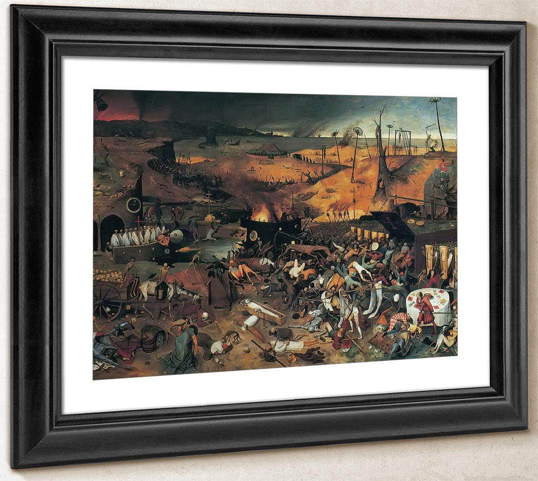 The Triumph Of Death 3 C By Pieter Bruegel Fine Art Print