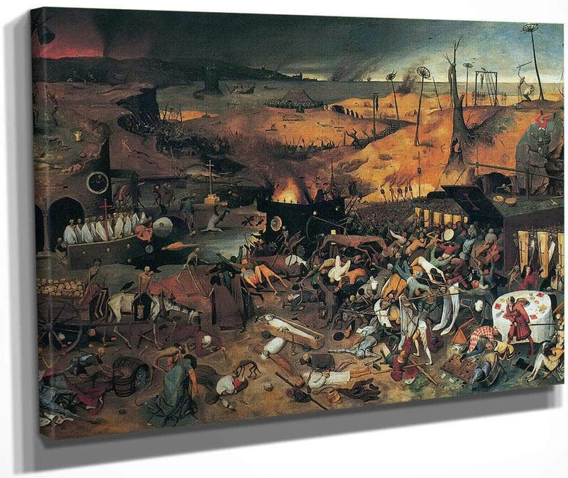 The Triumph Of Death 3 C By Pieter Bruegel Fine Art Print