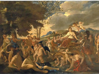 The Triumph Of Flora By Nicholas Poussin Fine Art Print