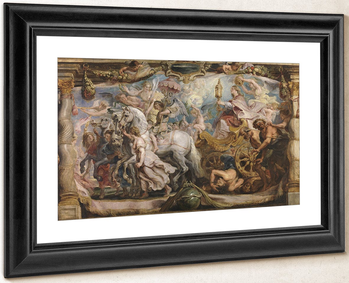 The Triumph Of The Church Over Ignorance And Blindness By Peter Paul Rubens Fine Art Print