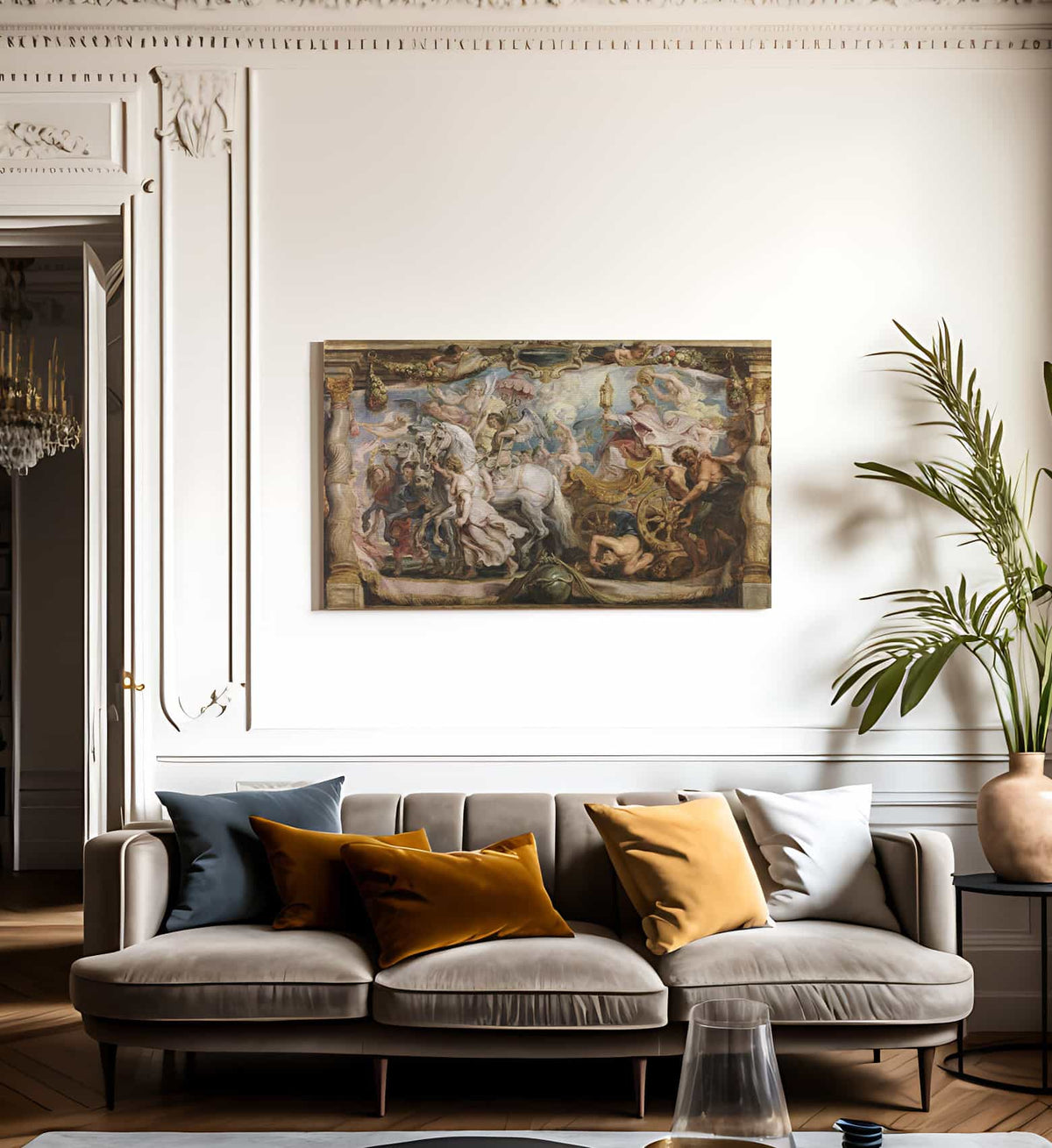 The Triumph Of The Church Over Ignorance And Blindness By Peter Paul Rubens Fine Art Print