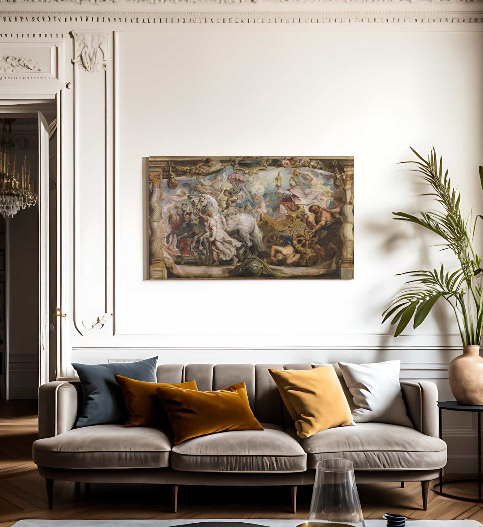 The Triumph Of The Church Over Ignorance And Blindness By Peter Paul Rubens Fine Art Print