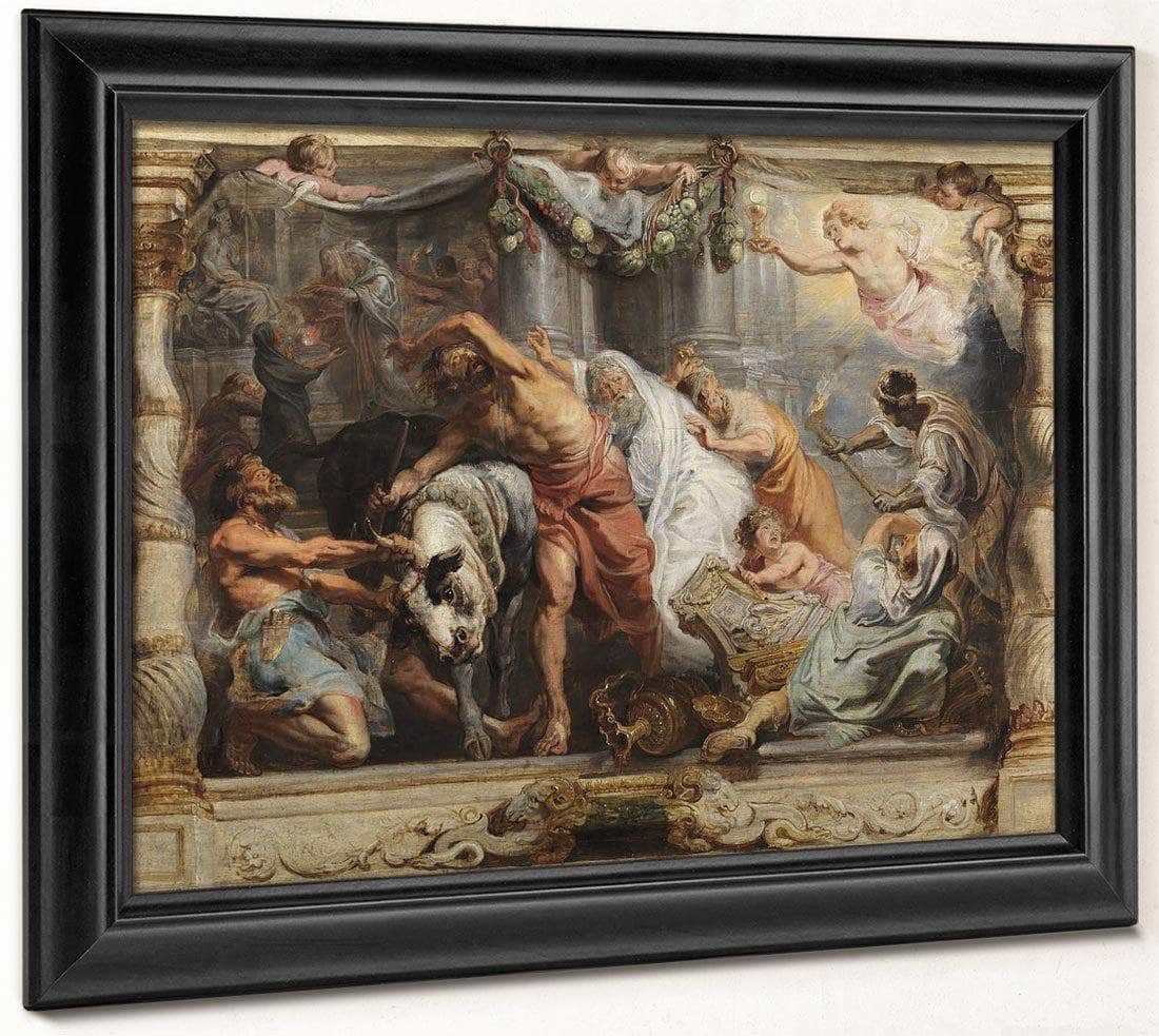 The Triumph Of The Eucharist Over Idolatry By Peter Paul Rubens Fine Art Print