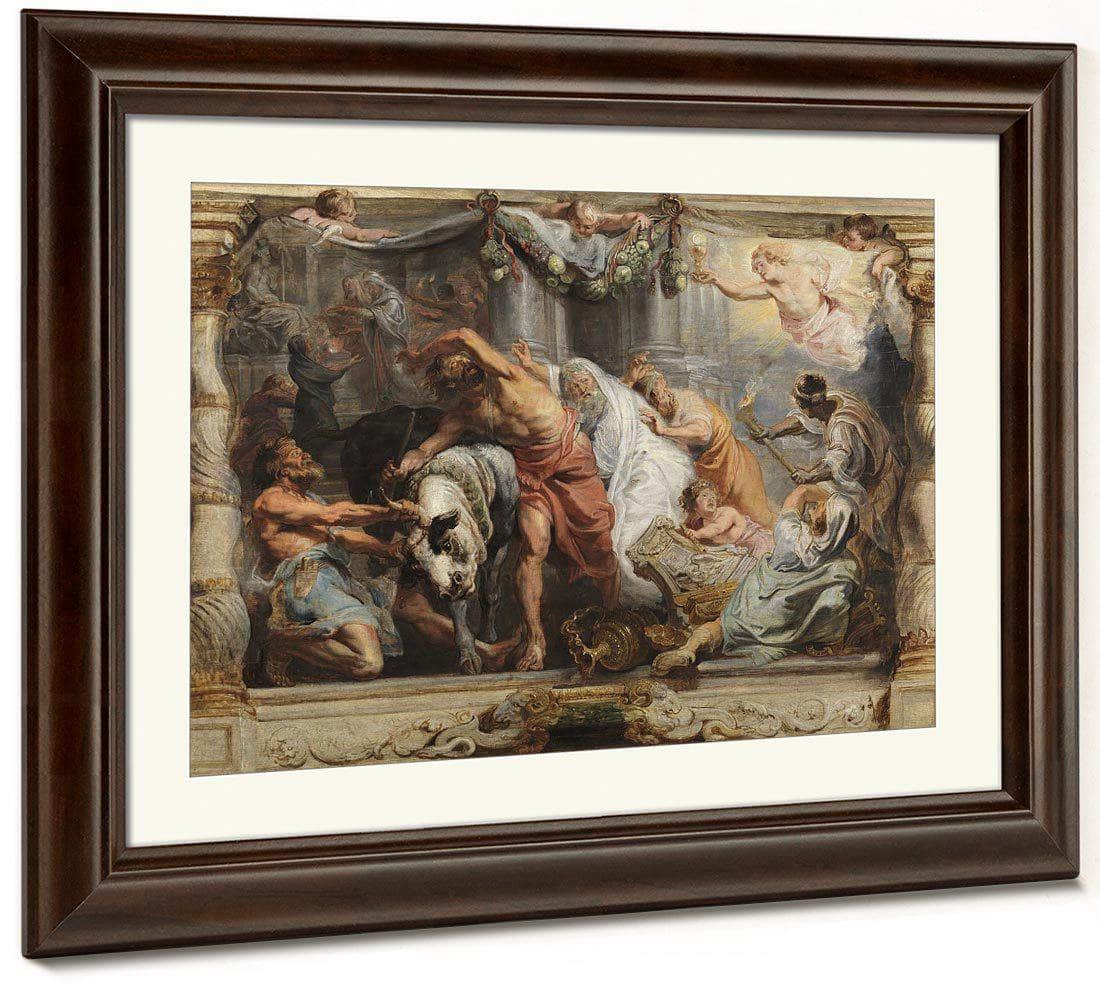 The Triumph Of The Eucharist Over Idolatry By Peter Paul Rubens Fine Art Print