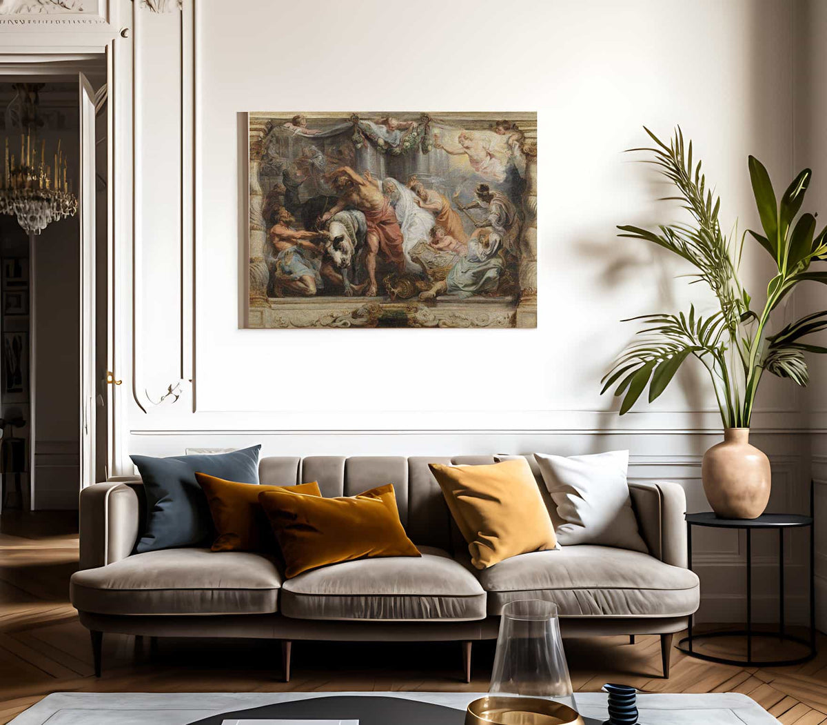 The Triumph Of The Eucharist Over Idolatry By Peter Paul Rubens Fine Art Print