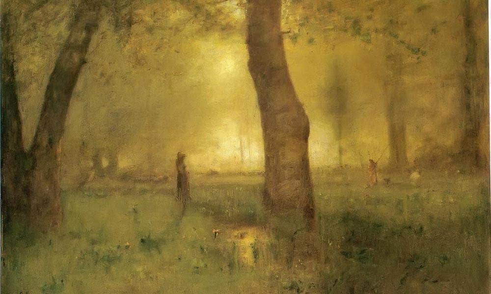 The Trout Brook By George Inness Fine Art Print