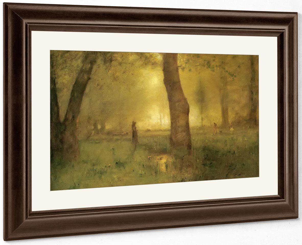 The Trout Brook By George Inness Fine Art Print