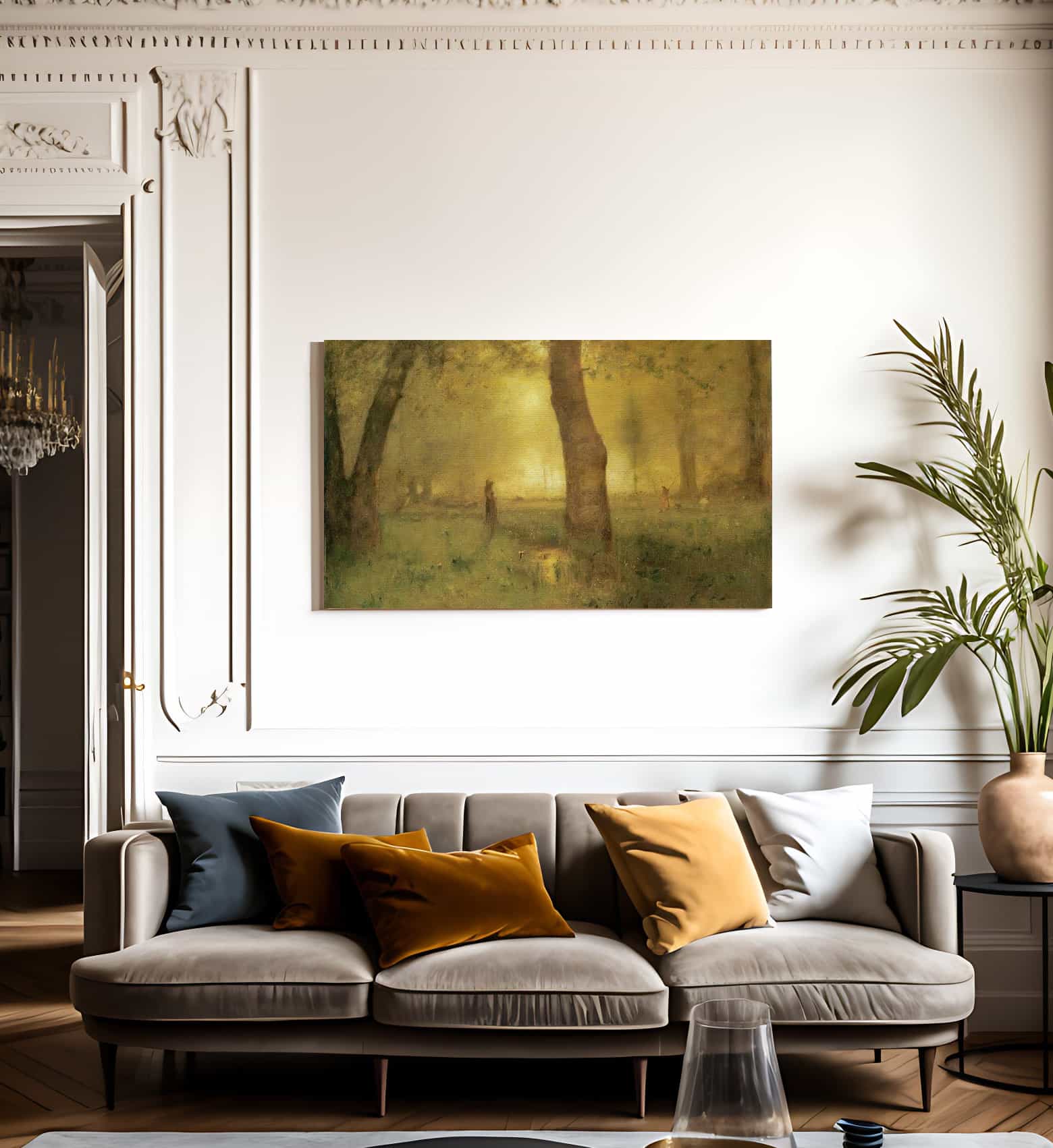 The Trout Brook By George Inness Fine Art Print