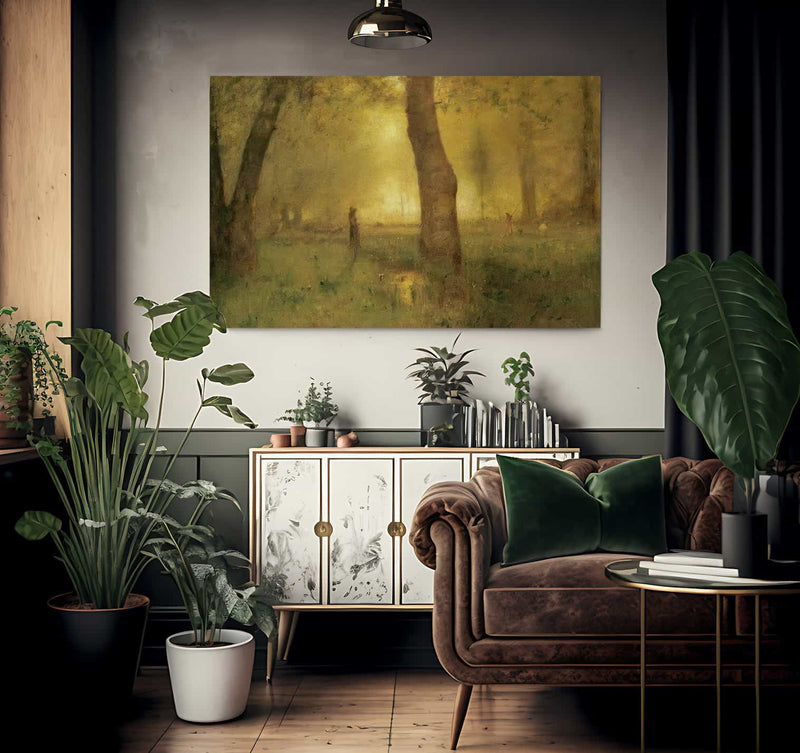 The Trout Brook By George Inness Fine Art Print