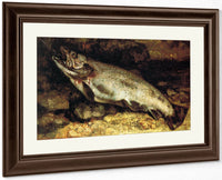 The Trout By Gustave Courbet Fine Art Print