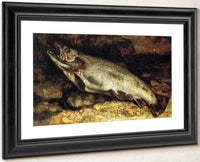 The Trout By Gustave Courbet Fine Art Print
