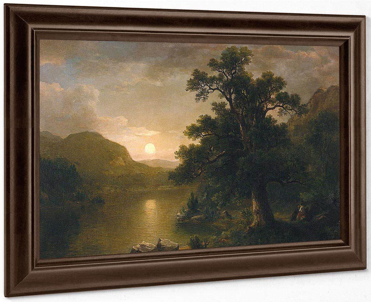 The Trysting Tree By Asher B Durand Fine Art Print