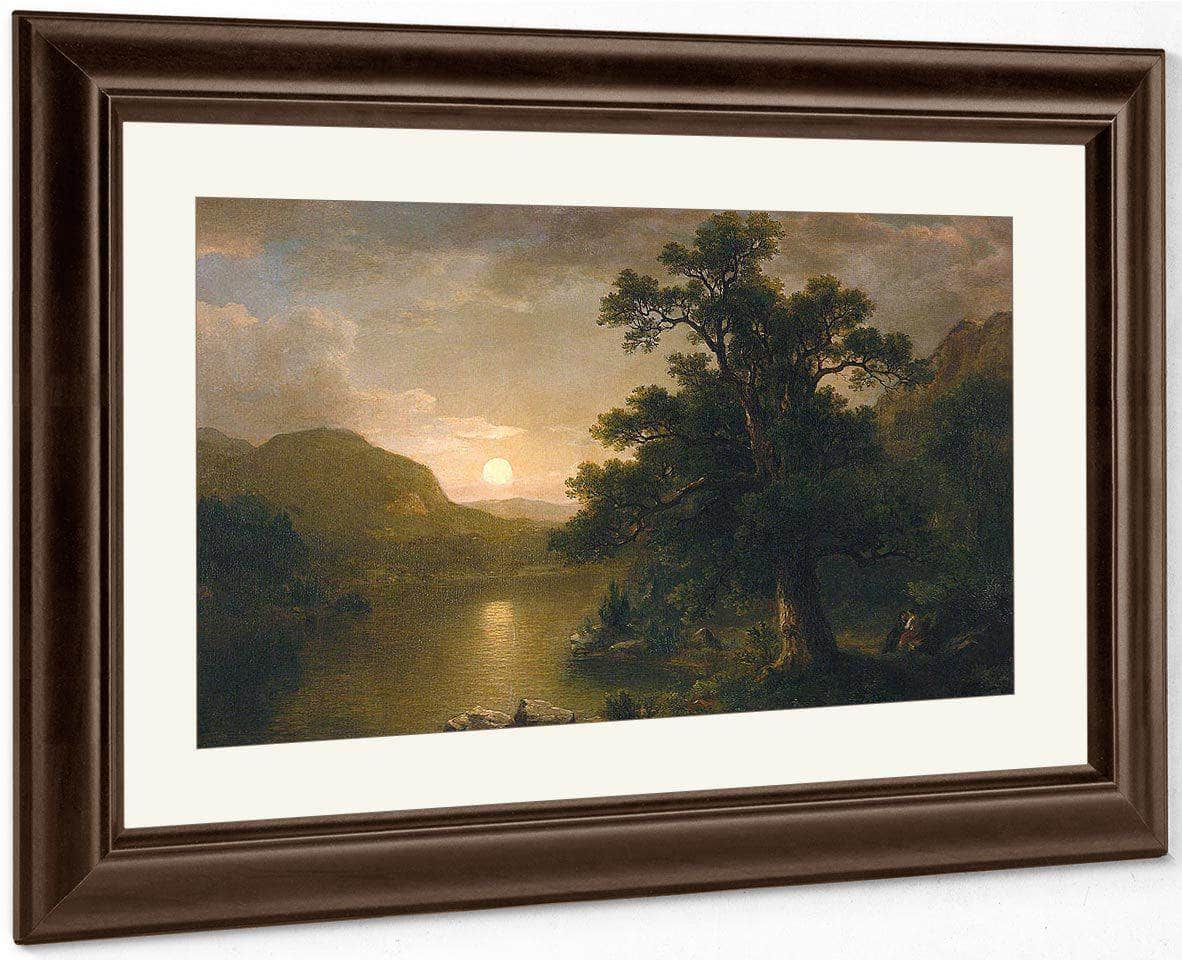 The Trysting Tree By Asher B Durand Fine Art Print