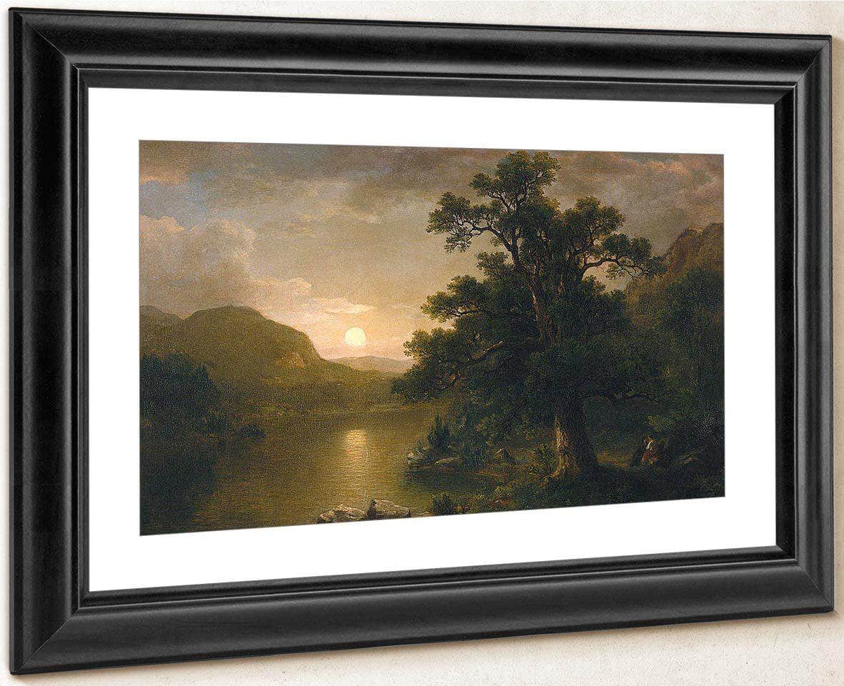 The Trysting Tree By Asher B Durand Fine Art Print