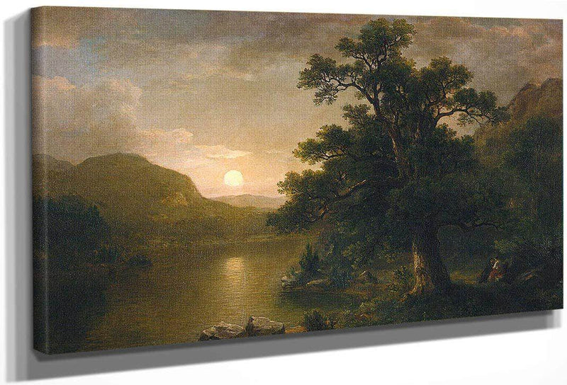 The Trysting Tree By Asher B Durand Fine Art Print