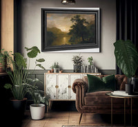 The Trysting Tree By Asher B Durand Fine Art Print