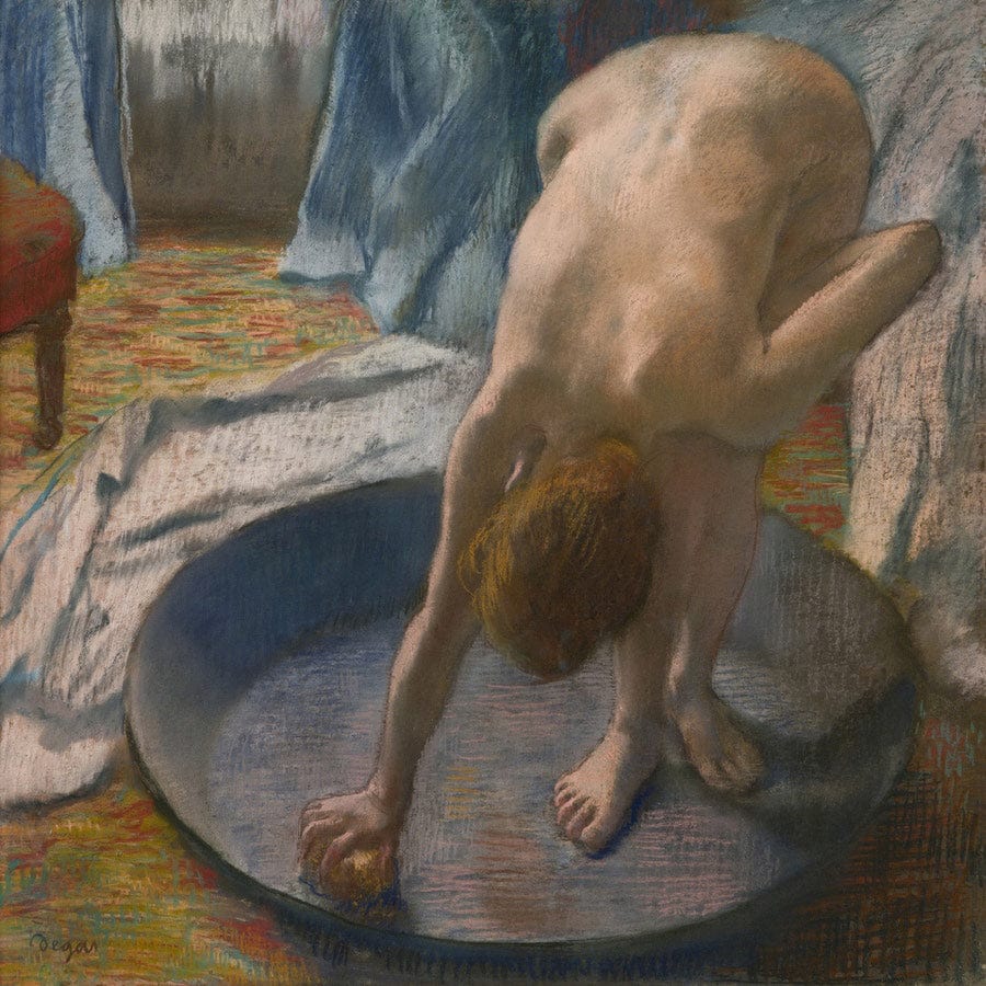 The Tub By Edgar Degas Fine Art Print
