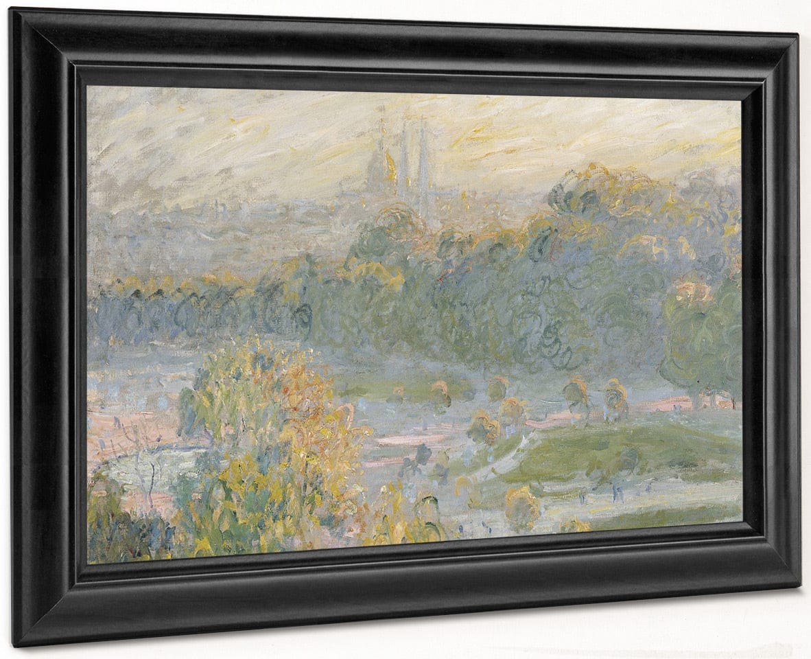 The Tuileries (Study) By Claude Monet Fine Art Print