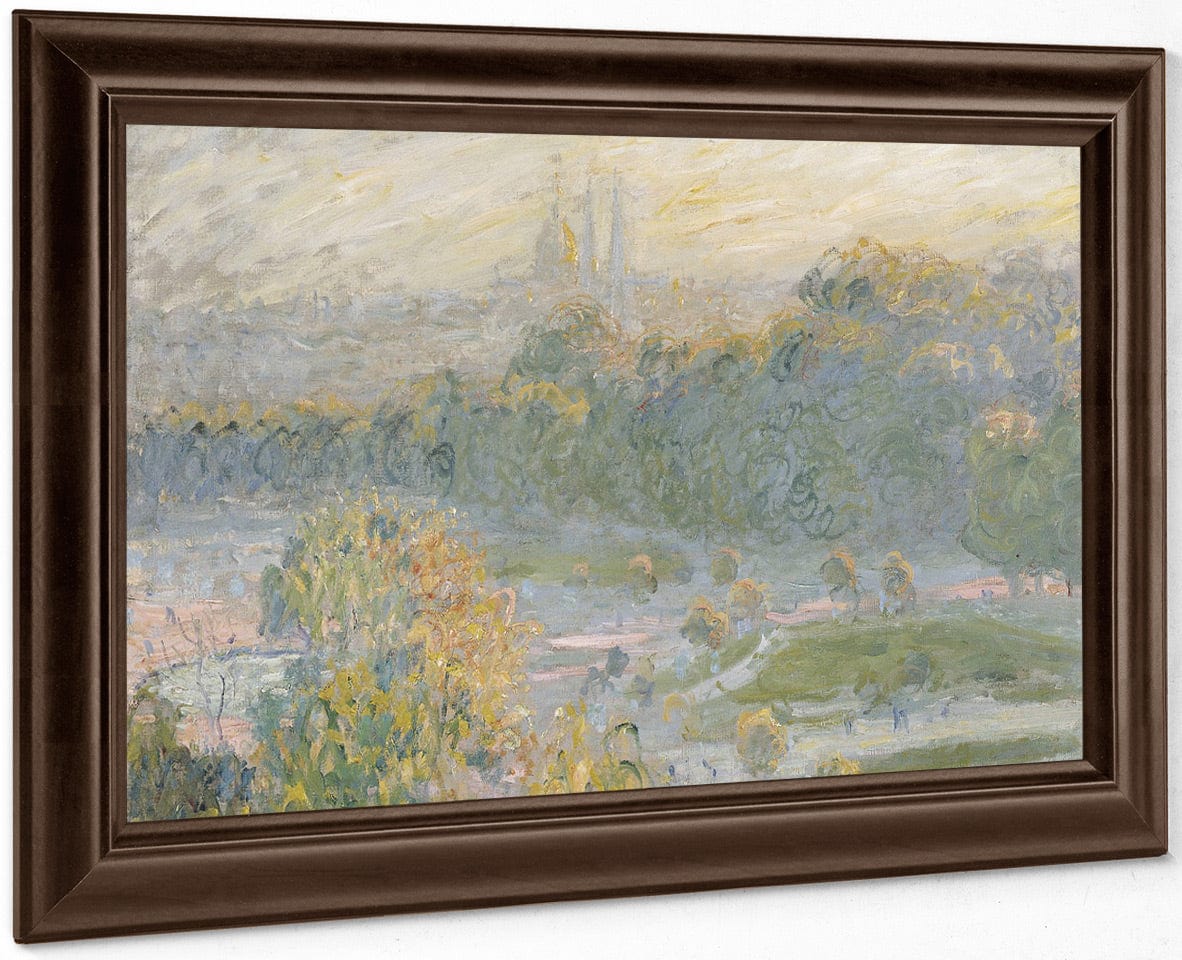 The Tuileries (Study) By Claude Monet Fine Art Print