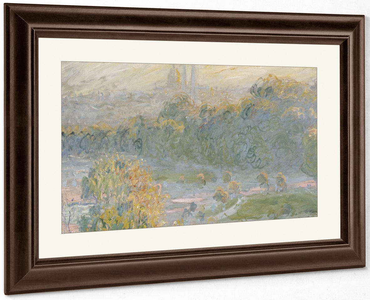 The Tuileries (Study) By Claude Monet Fine Art Print