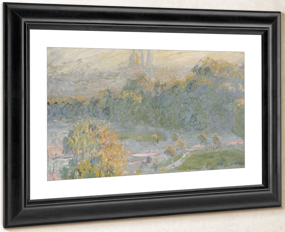The Tuileries (Study) By Claude Monet Fine Art Print
