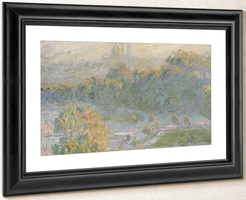 The Tuileries (Study) By Claude Monet Fine Art Print