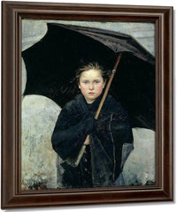 The Umbrella 1883 By Marie Bashkirtseff Fine Art Print
