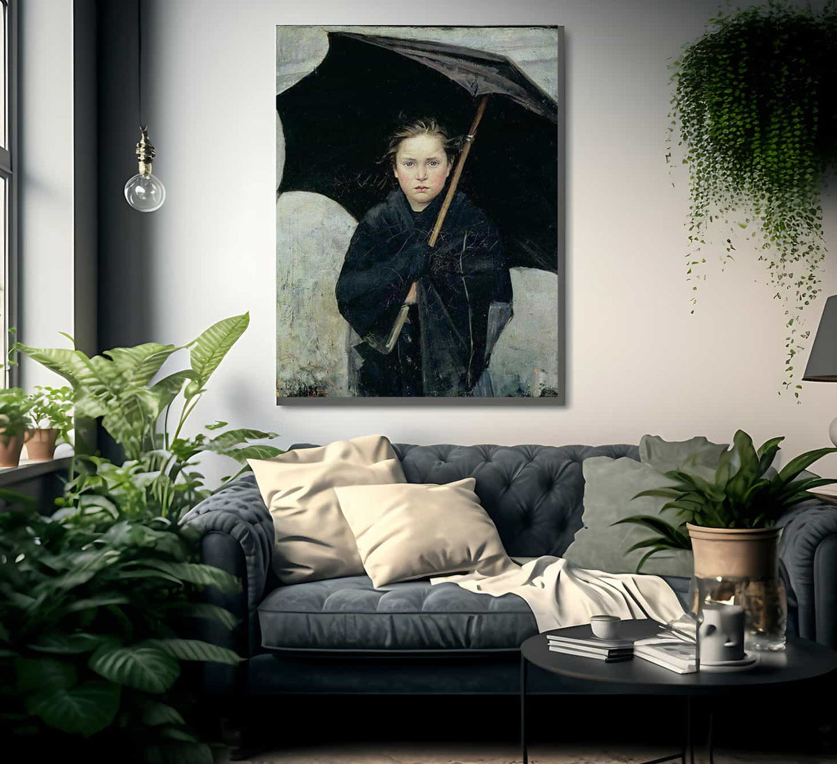 The Umbrella 1883 By Marie Bashkirtseff Fine Art Print