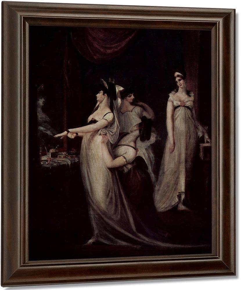 The Undressing By Henry Fuseli Fine Art Print