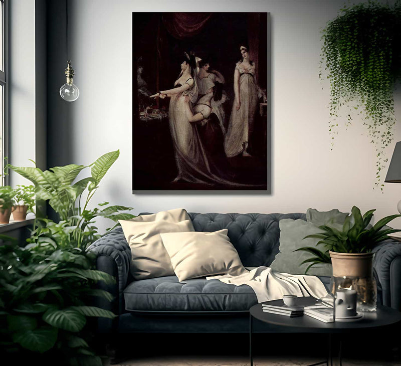 The Undressing By Henry Fuseli Fine Art Print