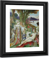 The Unicorns By Gustave Moreau Fine Art Print