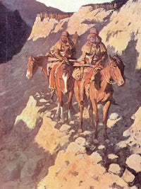 The Unknown Explorers By Frederic Remington Fine Art Print