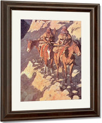 The Unknown Explorers By Frederic Remington Fine Art Print