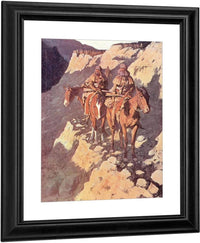 The Unknown Explorers By Frederic Remington Fine Art Print