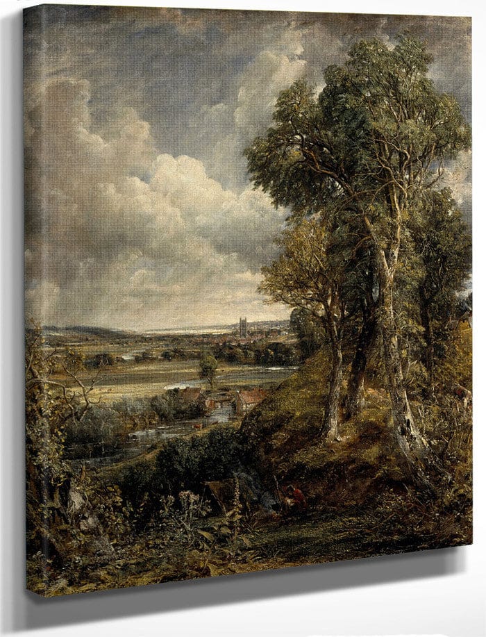 The Vale Of Dedham By John Constable Fine Art Print